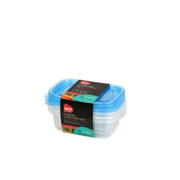 KEEP FRESH RECTANGLE BOX (X3) 0.35LTR 8690462005334