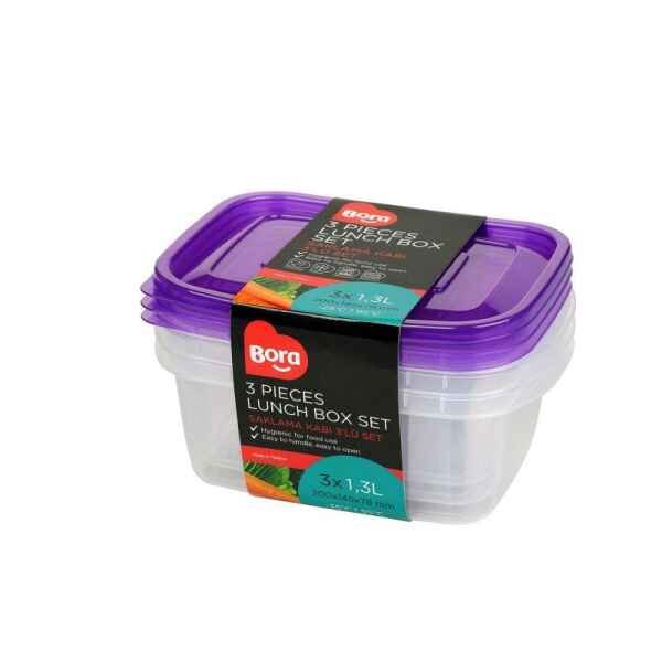 KEEP FRESH BOX RECTANGLE (X3) 1.3LTR