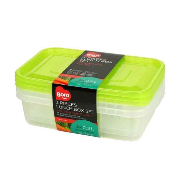 KEEP FRESH RECTANGLE BOX (X3) 2.2LTR 8690462005372