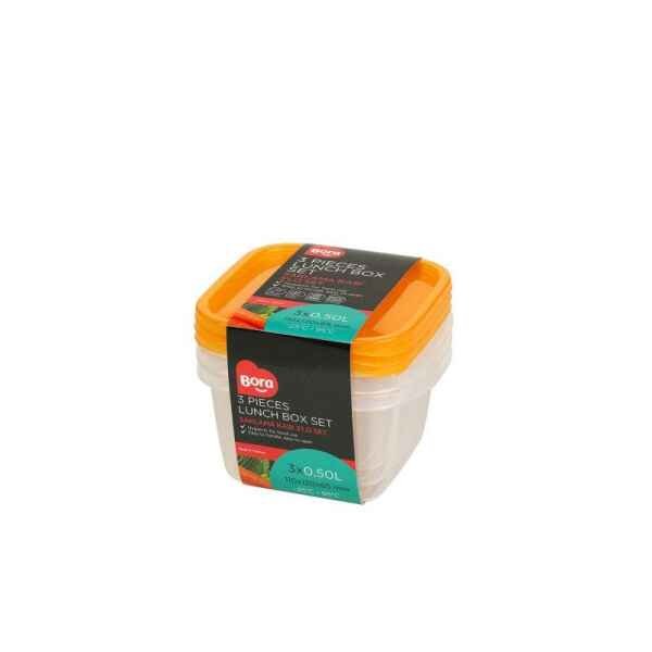 LUNCH BOX SET X3 - 500ML 869046200546