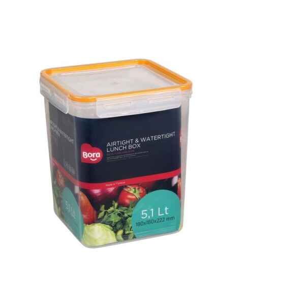 CLICK FOOD STORAGEBOX SQ (5.1LTR)