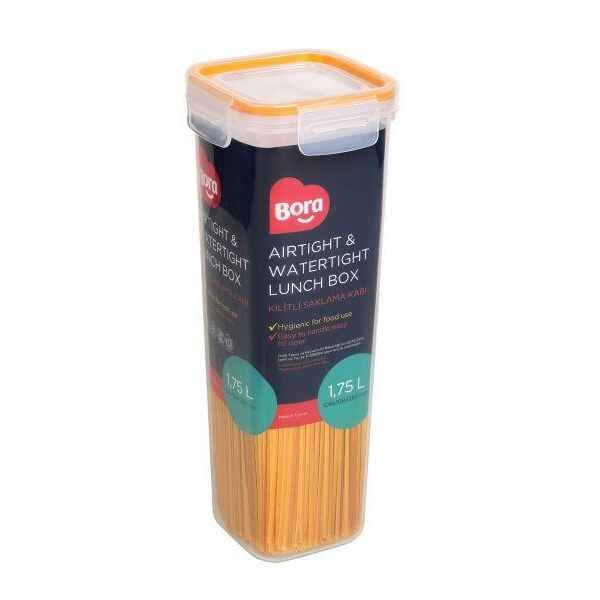 CLICK FOOD STORAGE BOX SQ - LONG (1.75LTR)