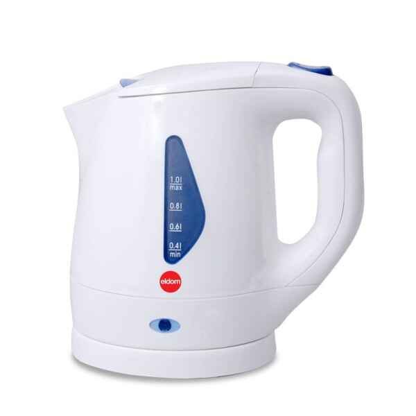 ELDOM CORDLESS KETTLE (1 LTR) WHITE-5908252477715