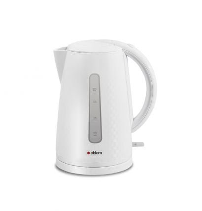 ELDOM KRATA WHITE KETTLE 1.8LTR