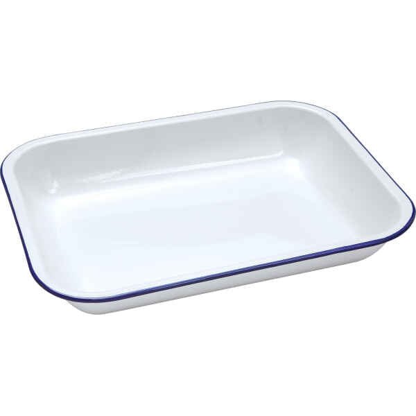 FALCON BAKE PAN WHITE 28CM