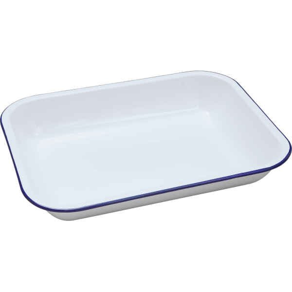 FALCON BAKE PAN WHITE 34CM