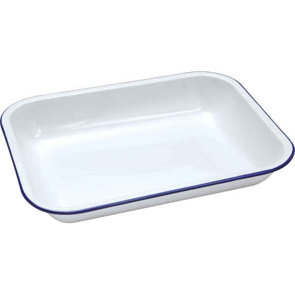FALCON BAKE PAN WHITE 37CM
