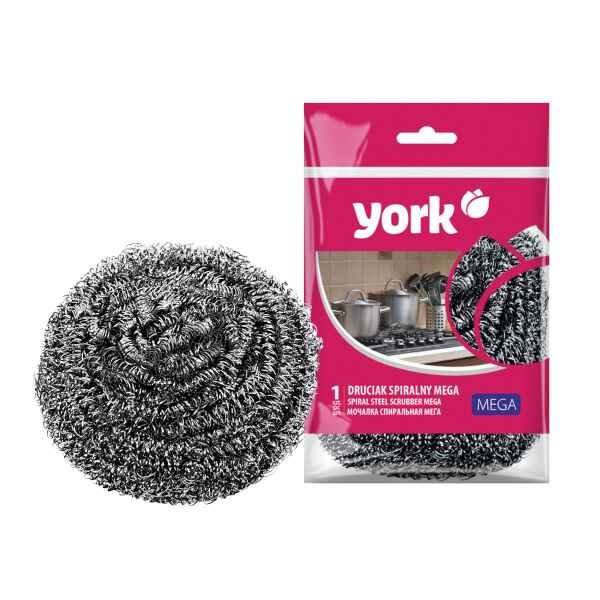 YORK SPIRAL S/STEEL SCRUBBER MEGA 5903355004646