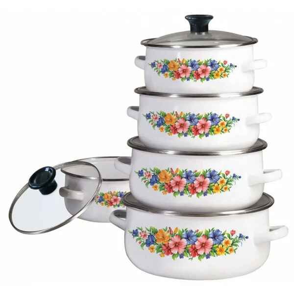 ENEMEL CASSEROEL SET 5 PCS