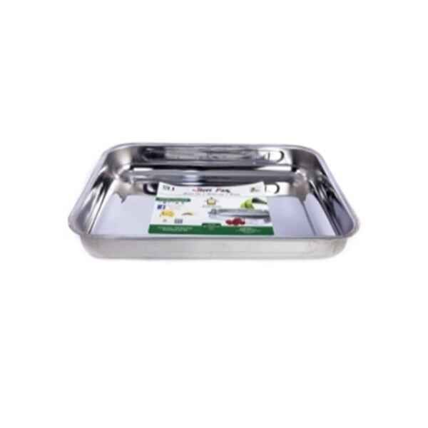 STAINLESS STEEL DISH (32 X 32)CM