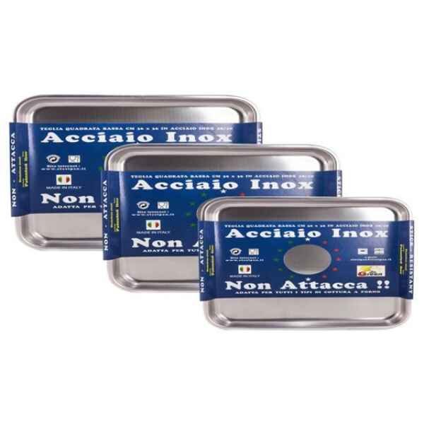 STAINLESS STEEL NON-STICK 35CM