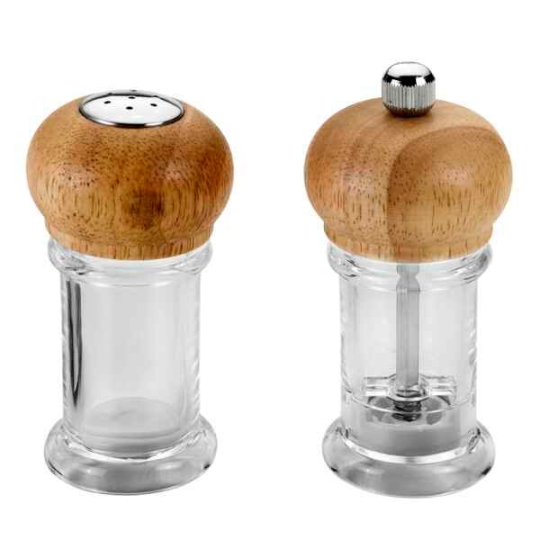 METALTEX SET MILL+SALT SHAKERS 10CM