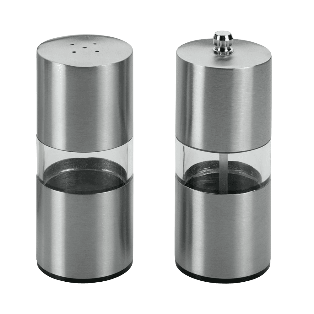 METALTEX SET MILL+SALT SHAKERS 13CM