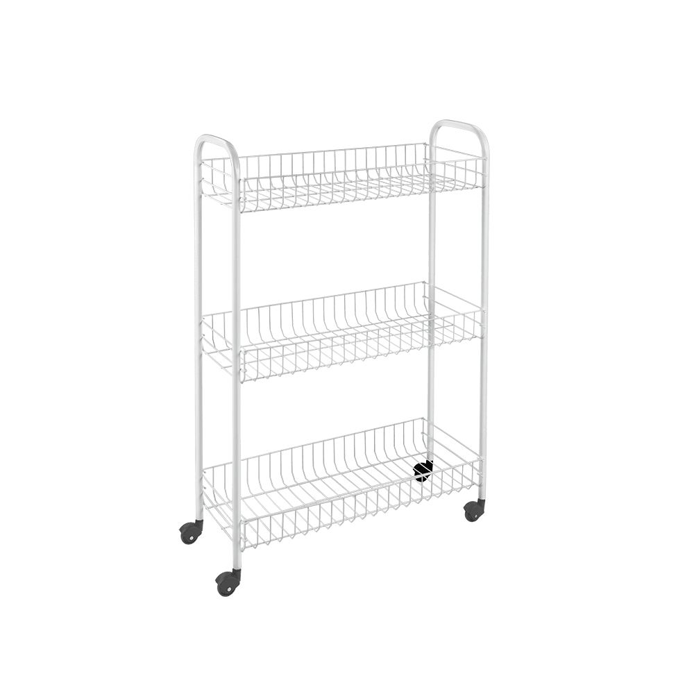 METALTEX PL.CTD 3-T SLIM" LAUNDRY CART"